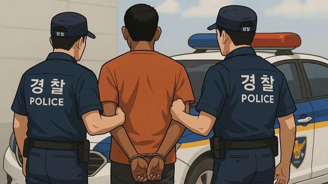 여주서 흉기 휘두른 30대 캄보디아 남성…'살인 미수 혐의' 체포