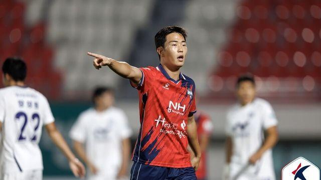 '양현준·양민혁 이어 세 번째' 김천 이승원, 두 달 연속 '이달의 영플레이어 상' 영예