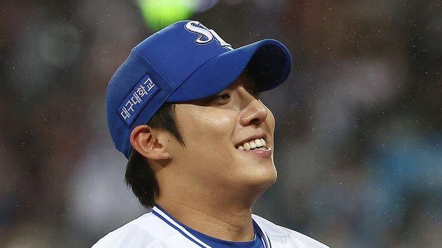 '큰 경기에 강한' 삼성 원태인 활약에 '류지현 호'도 싱글벙글