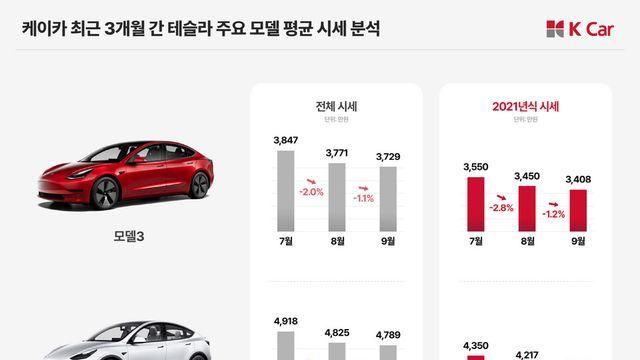 테슬라 BMS_a079 오류가 치명적! 테슬라 모델 3, 모델 Y 중고차 가격 계속 떨어진다?