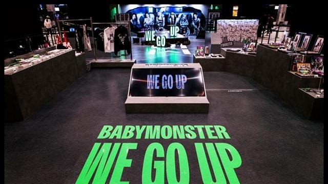 베이비몬스터, 'WE GO UP' 팝업 성황…현실몰입 '베몬 감성'