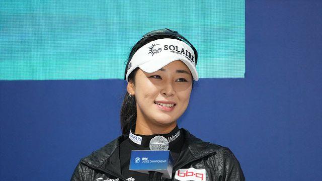 한국서 첫 우승 기대한 윤이나…“이번주 3·4라운드 징크스 깨고파”
