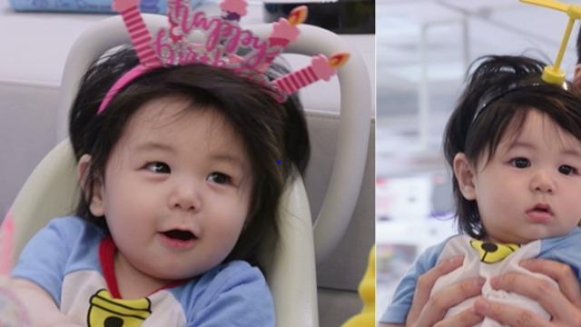 '심형탁 子' 하루, 머리에 프로펠러 장착…귀여운 '도라에몽'으로 변신 (슈돌)