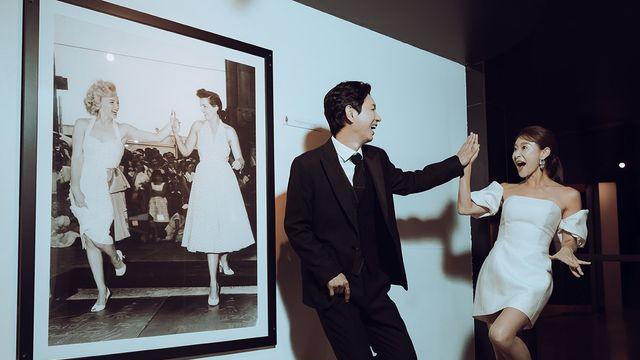김민종·예지원, 마릴린 먼로 영화 속 주인공 같은 투샷