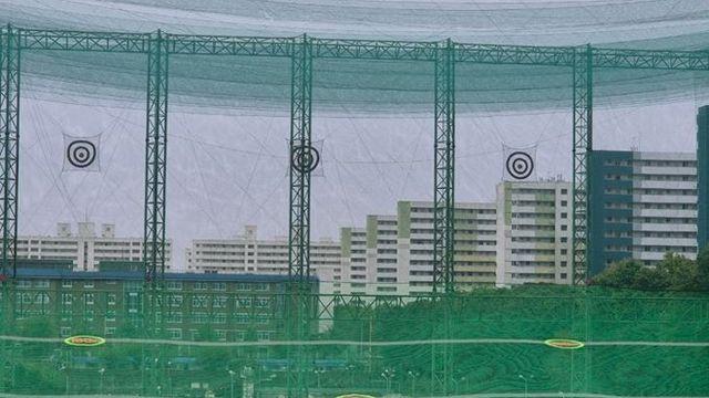 광명도시공사 광명골프연습장, 거리표시 타겟 교체 설치