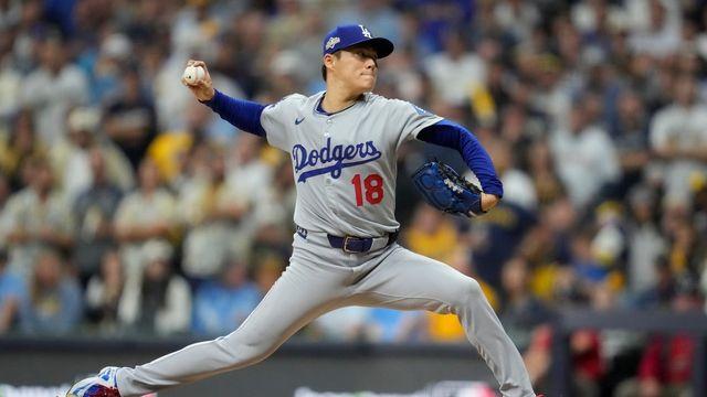 다저스, 밀워키에 NLCS 2연승…야마모토 1실점 완투승
