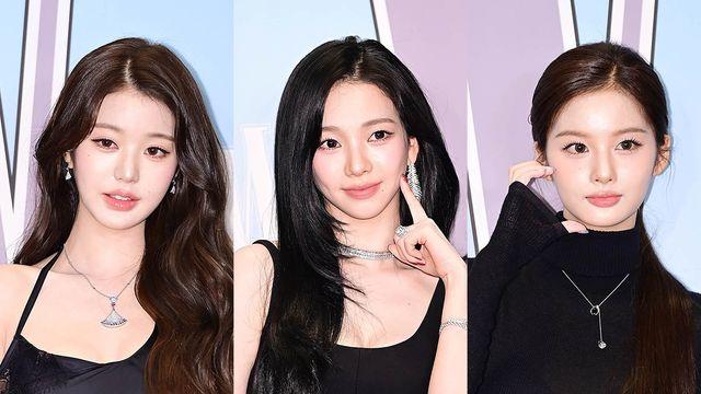 장원영-카리나-설윤, 한 자리에 모인 전설의 '장카설'