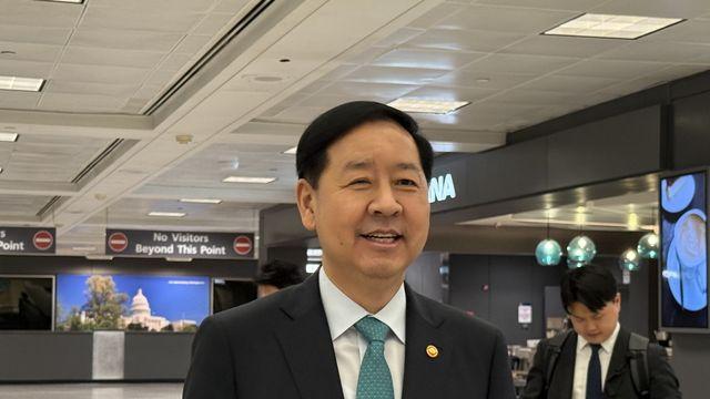 방미 구윤철, 한미무역협상에 
