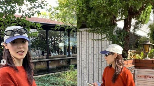 이연희, 가을빛 닮은 미소…단풍보다 화사한 근황 [AI 포토컷]