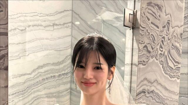 ‘유병재♥’ 안유정, 순백의 웨딩드레스 자태… “송혜교 닮은 미모 여전”