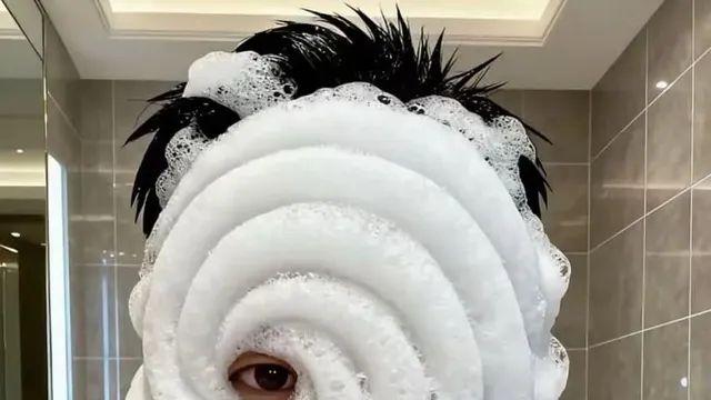 싱글벙글 목욕 거품놀이,,