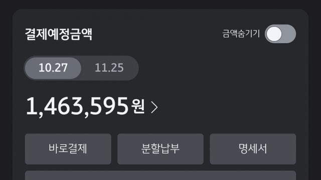 이번달 지출이 많으니 상생페이백 받겠지?