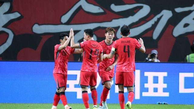 축구 구가대표팀 파라과이전 2-0으로 승리