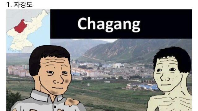 북한의 지역별 주민 생활 수준