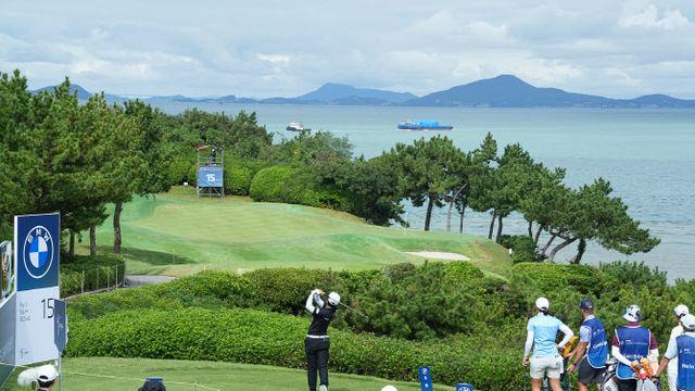 바다 향해 '굿 샷' 날린 톱 랭커들…직접 경제 효과는 51억원
