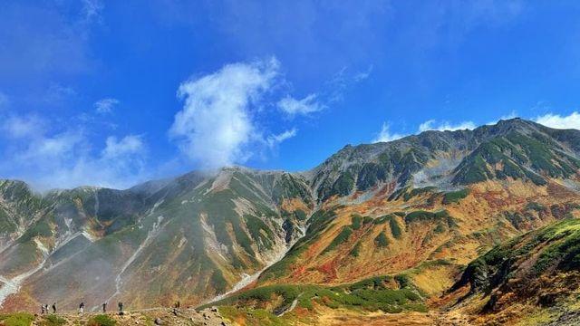 일본 북알프스 백패킹 사진
