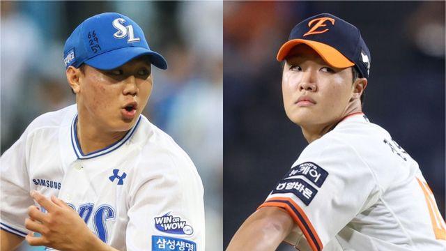 배포 증명한 배찬승 VS 전천후 투수 정우주...PO 무대에 넘버원 '순수 신인' 가린다