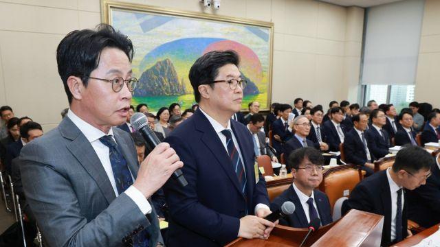 유영하 “MBK, 약탈적 헤지펀드”…유동수 “홈플러스 파산 불가피”