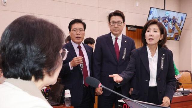 [2025국감-법사위] 감사원 국감서도 '대법 현장검증' 충돌...오전 정회·곽규택 발언권제한으로 중지