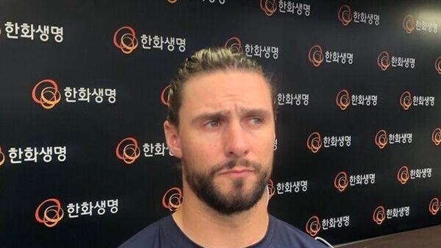 [STN 현장] “튀김은 다 좋아하지 않나(웃음)” 한화 와이스, 한국시리즈행 위해 다 끊었다