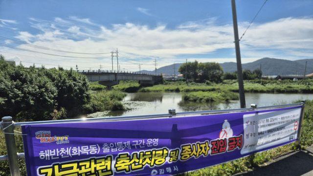 김해시, 고병원성 AI 예방 철새도래지 차량 출입 제한...내년 2월까지