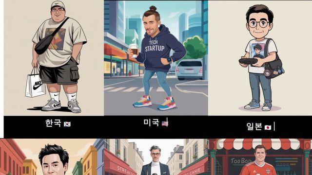 AI로 만든 전세계 영포티 스타일.png