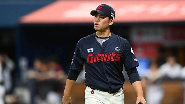 롯데 '아픈 손가락' 김진욱, 日 독립리그팀 상대 2피홈런 3실점…가을리그서 해답 찾을까