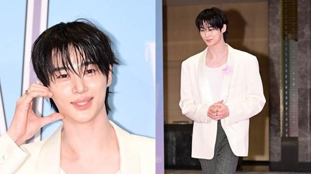 '유방암 행사' 술파티 논란 속…변우석, '핑크리본 착용' 개념 행보 [엑's 이슈]