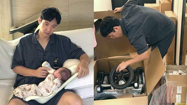 ‘김지혜♥’ 최성욱, 쌍둥이 울음에 귀 터져→육아 고충… “잠 못 자고 밥 못 먹어” [RE:스타]