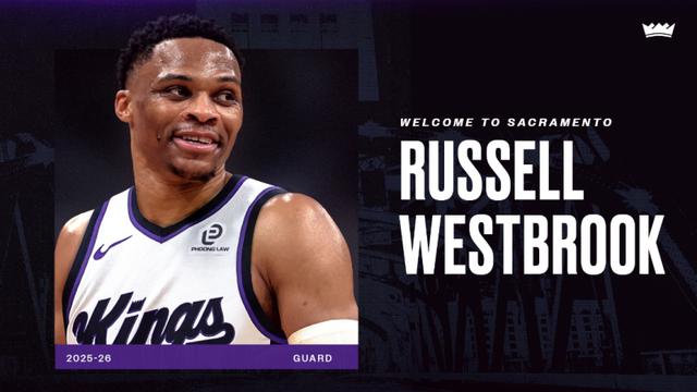 NBA 웨스트브룩, FA로 새크라멘토행...18번째 시즌 맞이