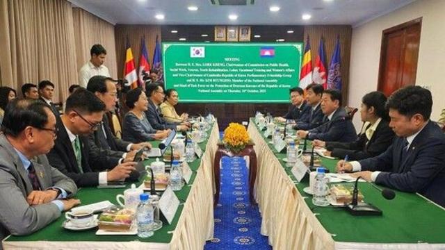 與 대책단, 캄보디아 하원 의원 면담서 한국인 조기 송환 촉구