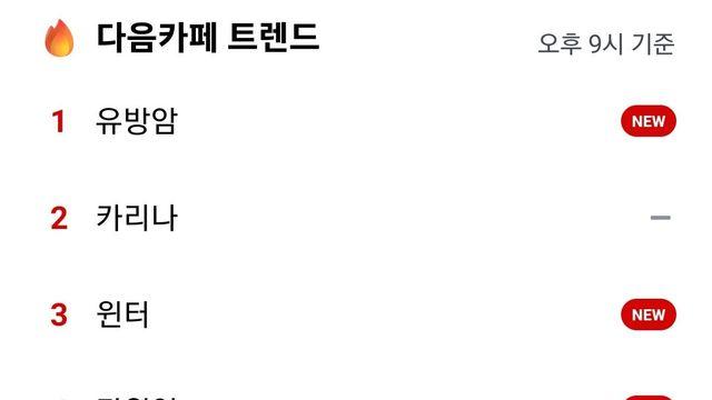 이번 행사로 여초의 민낯을 본 거 같다는 다음카페 트렌드