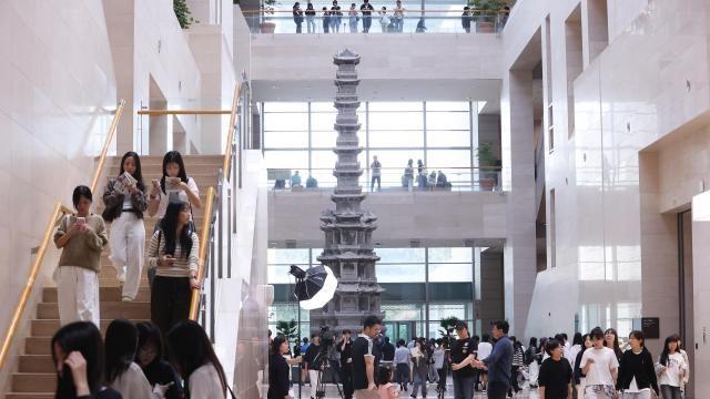 韩国国立中央博物馆参观人数首次突破500万人次