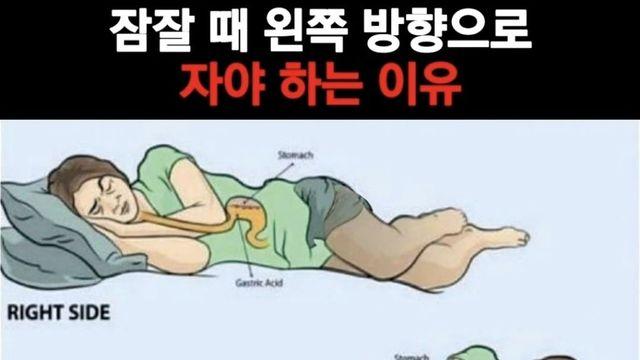 잠 잘때 방향이 중요한 이유