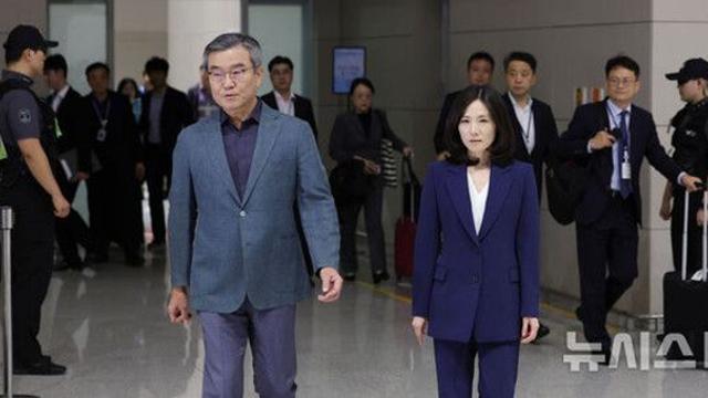 '캄보디아 구금 한국인 64명' 태운 전세기, 인천으로 출발