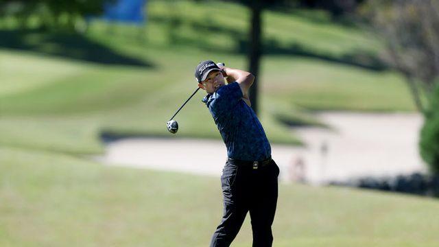 이글 1개에 버디 8개로 10언더파 친 이상희, 더채리티 단독 1위 도약