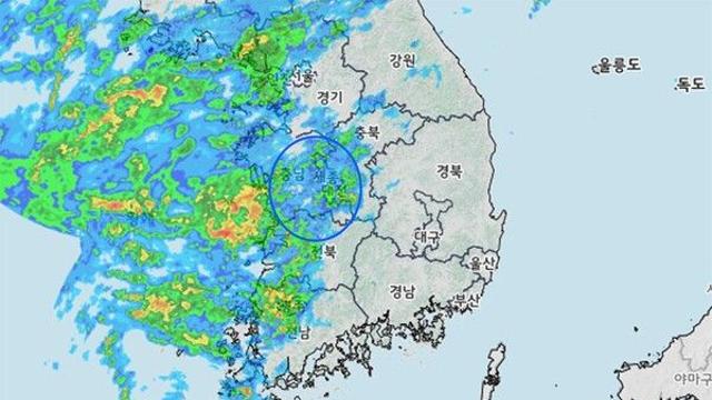 대전날씨, 17일 금요일 밤부터 빗방울 굵어져, 내일날씨 전국 비소식