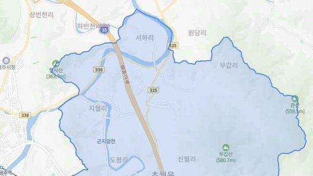 전국 읍면 인구 순위