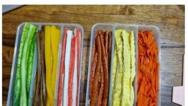 김밥에서 한 가지 재료를 뺄 수 있다면?