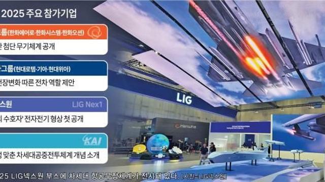 K-방산 신기술 한 자리에… ADEX 2025 개막