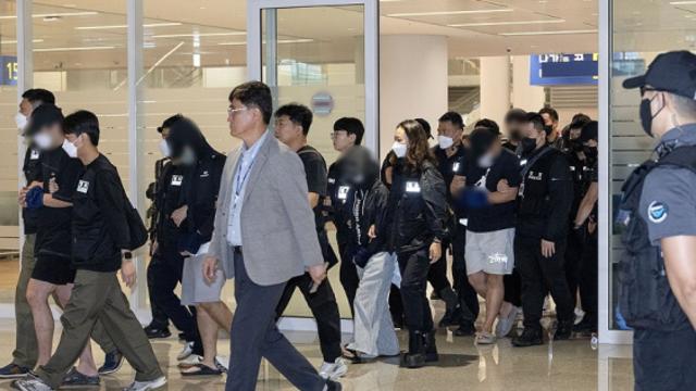 한국-캄보디아 경찰 양자회담…전세기 송환자 구속심사