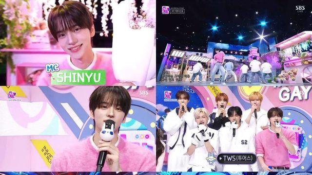 투어스 신유, ‘인기가요’ MC 데뷔 합격점