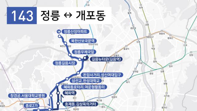 서울특별시 시내버스 최다이용노선 순위