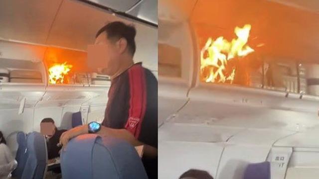 “빨리, 빨리” 승객들 비명…인천행 中 여객기 화재로 비상 착륙(영상)