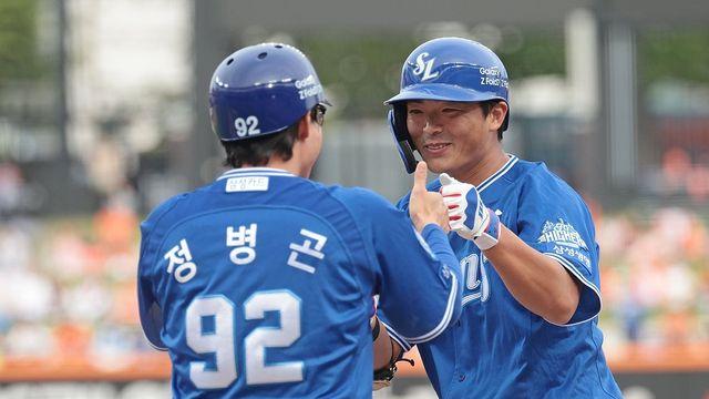 삼성 김태훈, 폰세에 홈런-9타수 5안타…PS 미친 선수 여기 있네