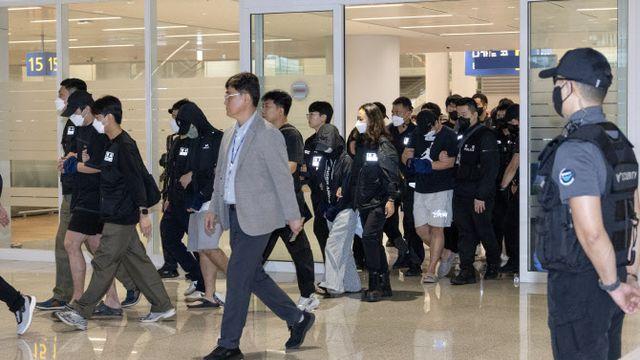 캄보디아 송환 한국인 58명, 구속 기로…1명 구속·5명 석방(상보)