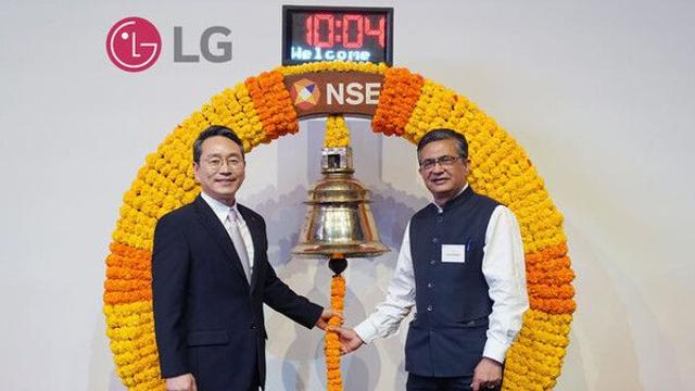 LG전자, 인도법인 IPO 흥행에 8%대 상승(종합)