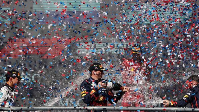 F1 페르스타펀, 미국 GP '폴 투 윈'으로 5승째…선두 추격 고삐