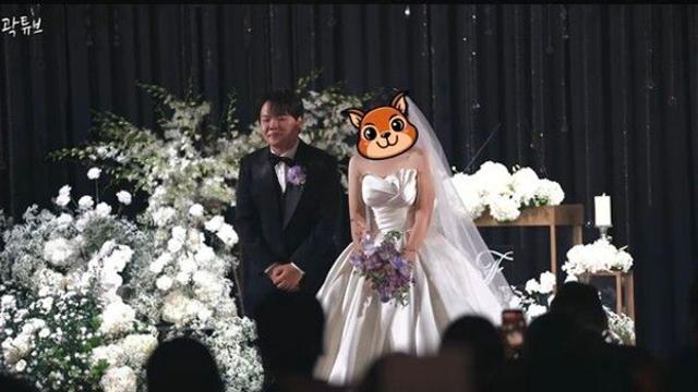 곽튜브, 결혼식서 눈물…임신 중인 아내♥ 공개