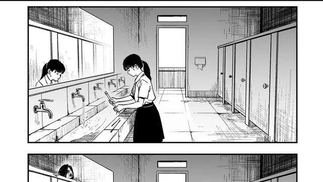 [약간 무서움]화장실 귀신,,